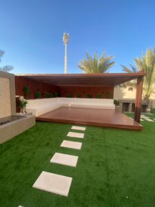 تنسيق حدائق فلل