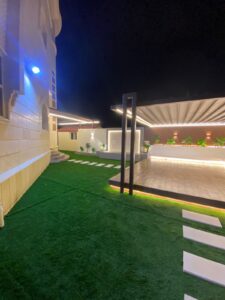 تنسيق حدائق فلل